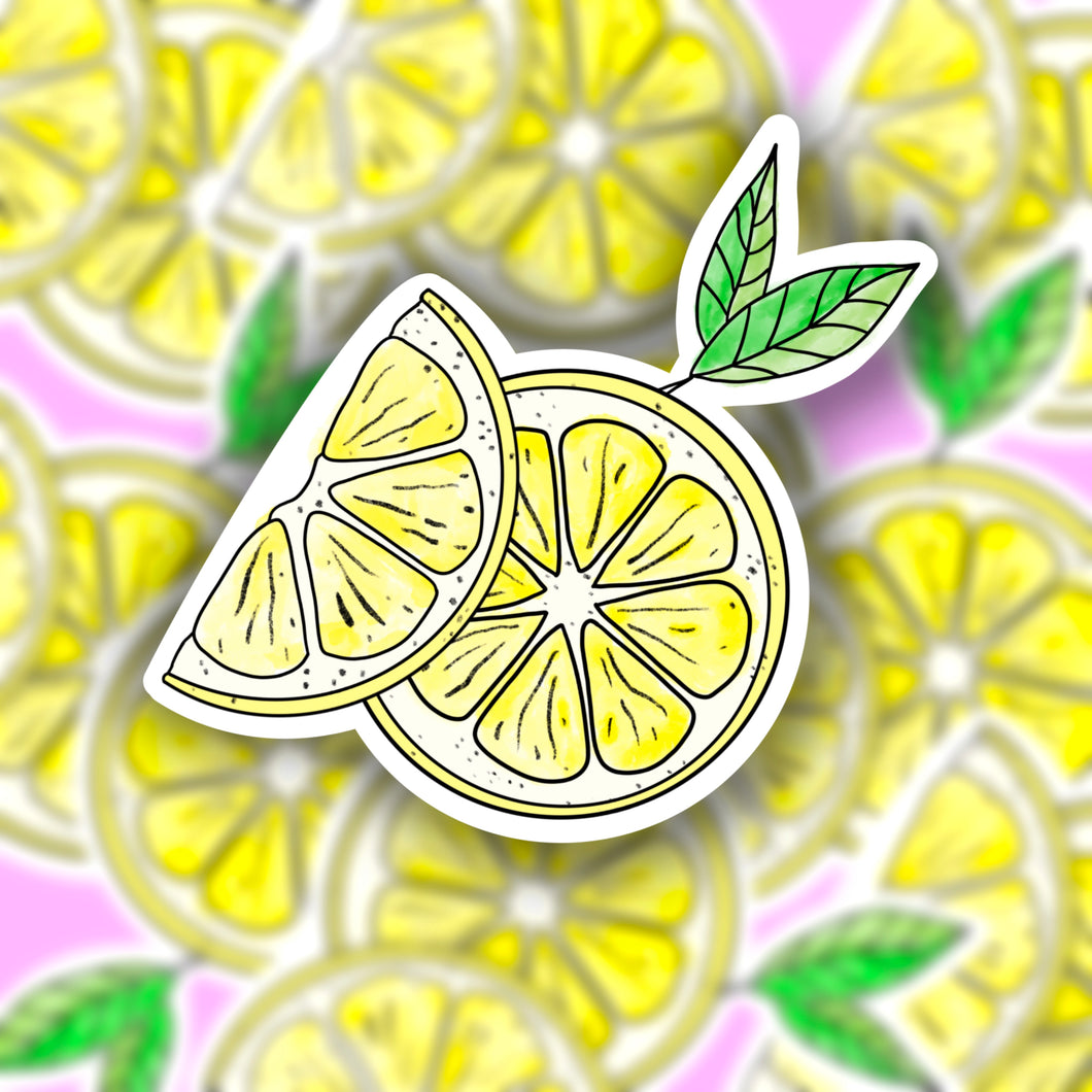 Lemon sticker!