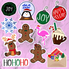 Load image into Gallery viewer, Advent Calendar Holiday Sticker Pack!
