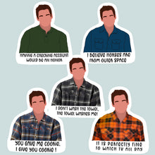 Load image into Gallery viewer, Nick Miller quotes - New Girl stickers

