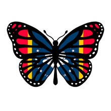 Load image into Gallery viewer, Monarch Butterfly stickers

