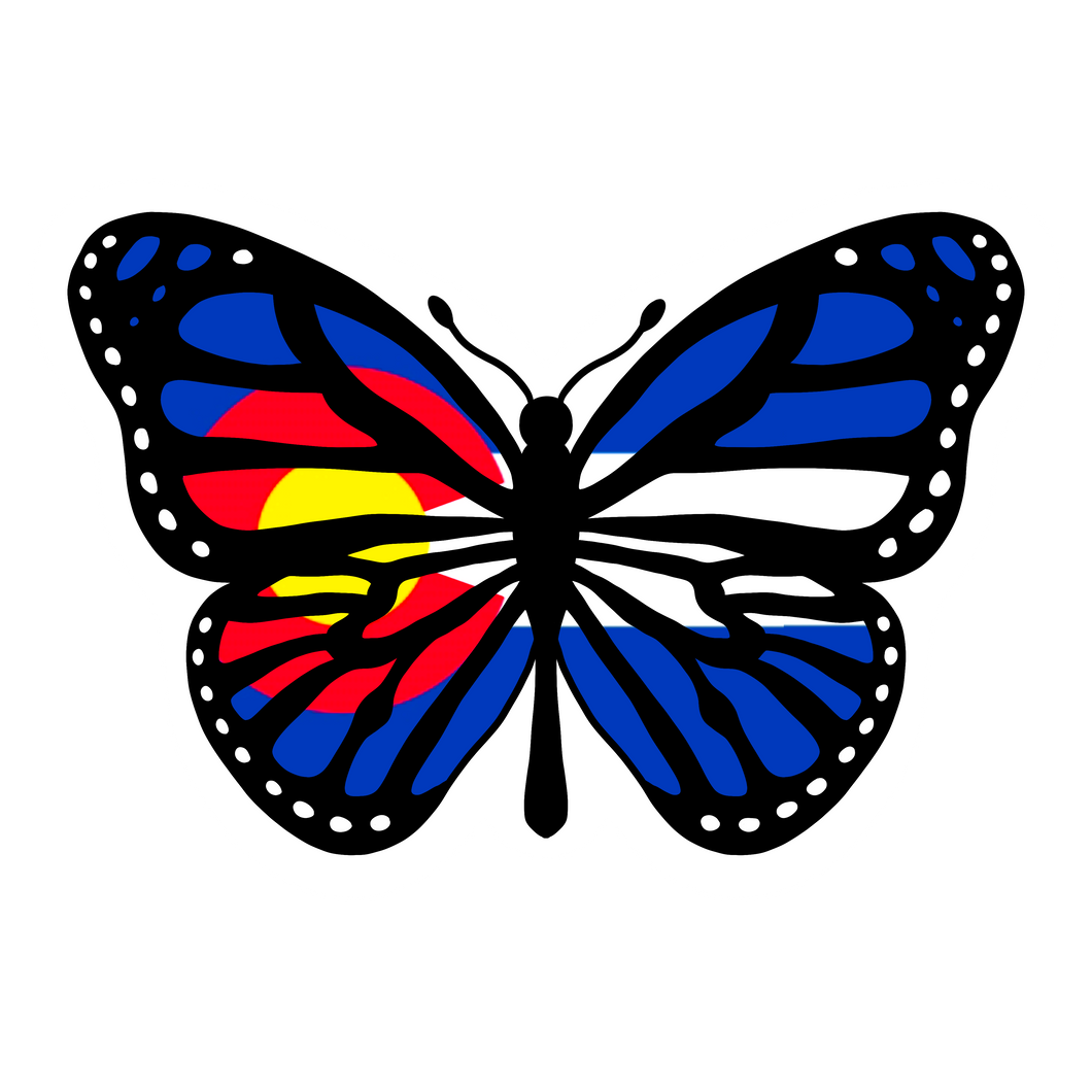 Monarch Butterfly stickers